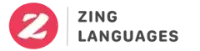 ZingLang logo black